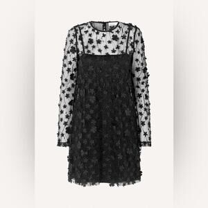 Stine Goya Rocio Dress Sz Small Black